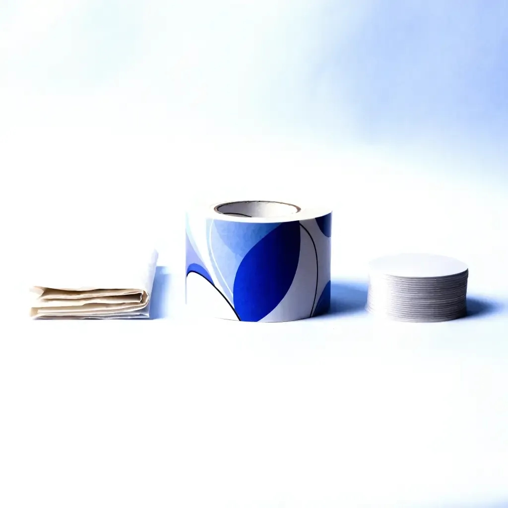 Custom printed packing tape, tissue paper and stickers
