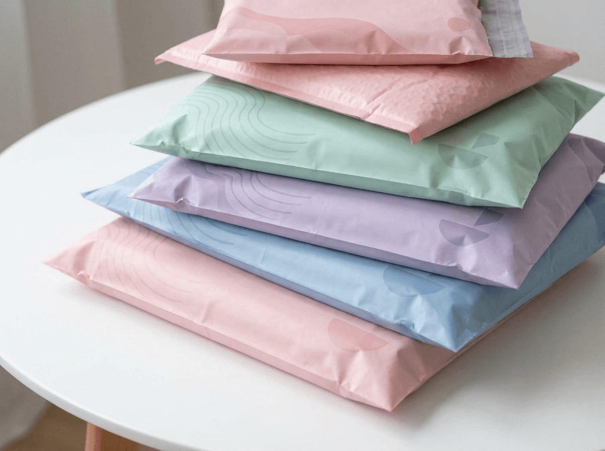 Custom printed poly mailer bags and padded mailers