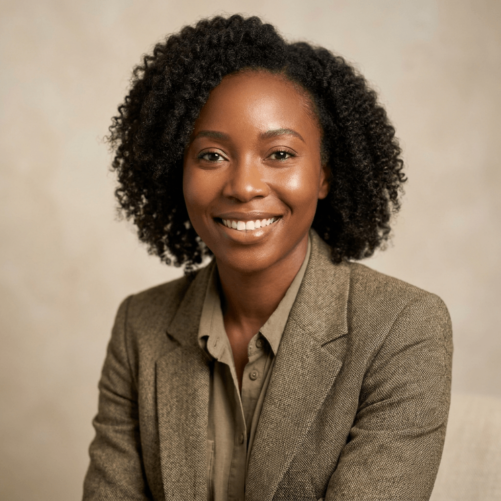 Maya Okonkwo, founder of Lumi Skincare